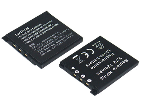 Remplacement Batterie Appareil PhotoPour CASIO NP 60