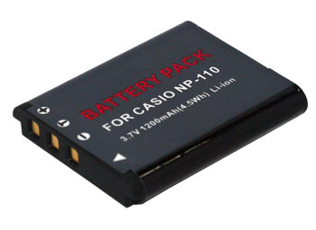 Remplacement Batterie Appareil PhotoPour CASIO NP 110