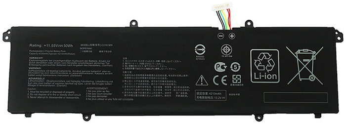 Remplacement Batterie De PortablePour ASUS K533F