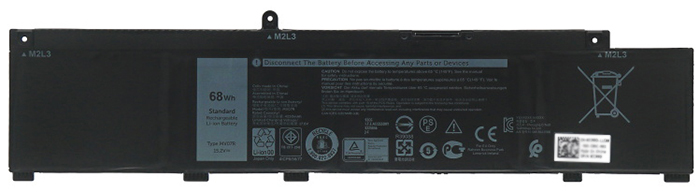 Remplacement Batterie De PortablePour Dell MV07R