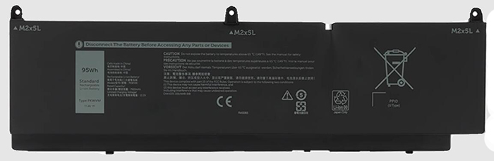 Remplacement Batterie De PortablePour Dell 0447VR